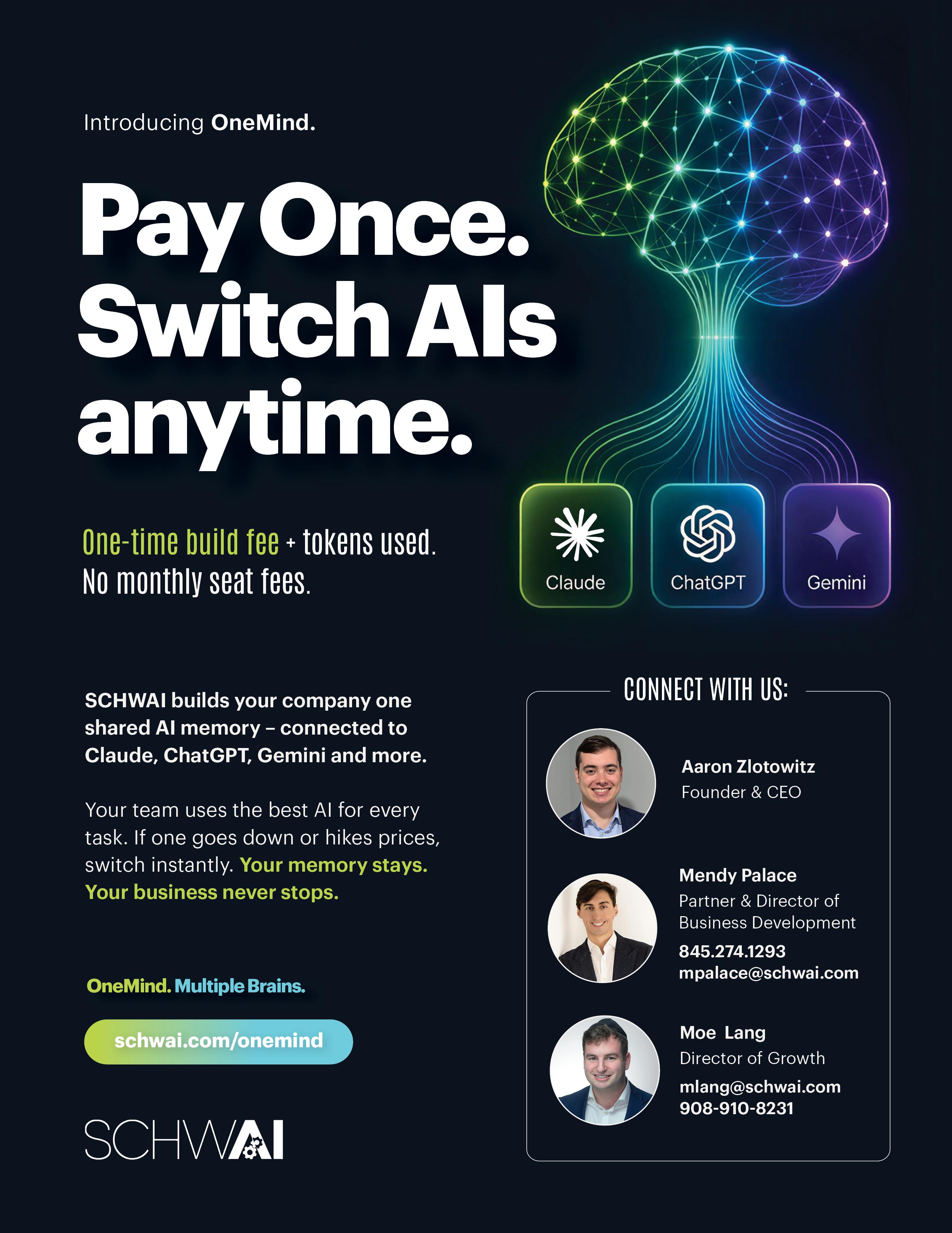 OneMind product ad